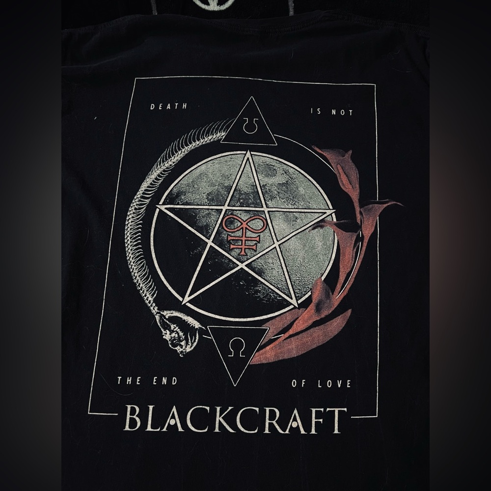 Black Craft Cult “Death Is Not The End of Love” T-Shirt – XL – Limited Edition